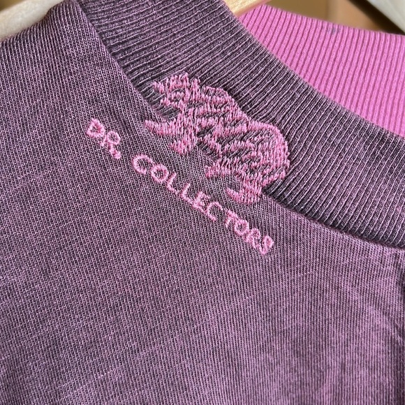 Dr. Collectors Teddy Forever Tie Dye Men's Purple Sun washed Size S NWOT - Picture 2 of 7